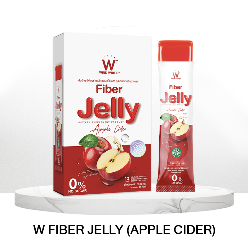 W fiber jelly applecider